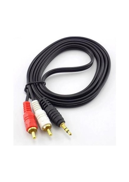 Stereo Lale Kablo Aux Lale Kablo Aux Rca Kablo Stereo Rca Kablo 1.5 Metre fiyatları