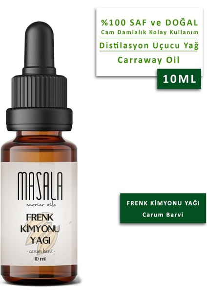 Frenk Kimyon (Keraviye) Yağı 10 Ml. - (Cumin Oil)