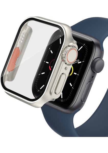 Apple Watch 44MM'I - Apple Watch Ultra 49MM'E Kasa Dönüştürücü ve Ekran Koruyucu