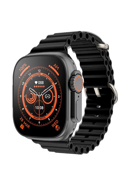 Ultra Akıllı Saat W8 Ultra 49 mm Süper Gerçek Akıllı Saat Nfc-Gps Özellikli