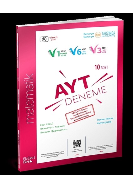 AYT Video Çözümlü 10 Matematik Denemesi İlk Dönem 2023