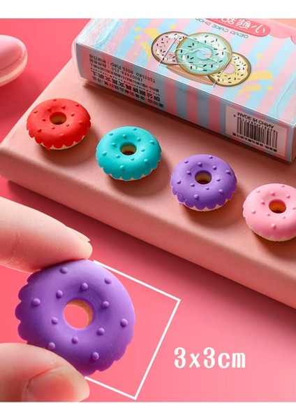 Bayar Ithalat Donut Silgi 4 Lü Paket