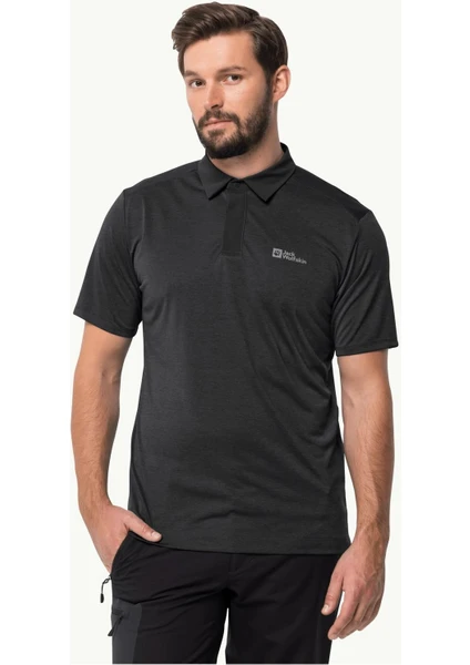 Jack Wolfskin Pack & Go Polo Erkek T-Shirt