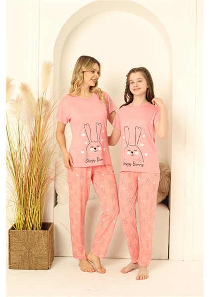 Anne Kız Aile Pijama Takım Ayrı Ayrı Satılır 50100