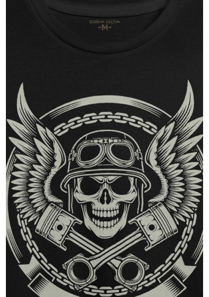 Skull Repair Tamirci Kuru Kafa Baskılı Tişört T-Shirt fiyatları