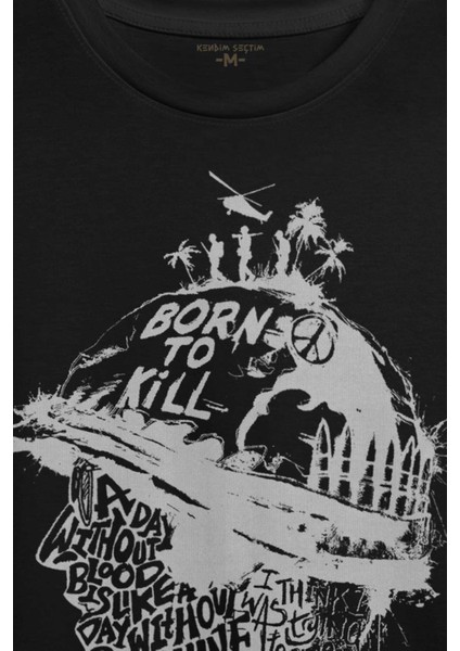 Stanley Kubrick Full Metal Jacket Filmi 1995 Baskılı Tişört T-Shirt fiyatları