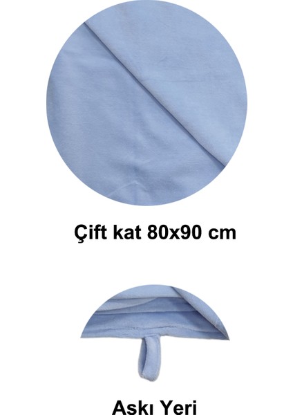 Çift Kat Kadife Düz Battaniye 80X90CM fiyatları
