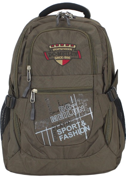 Dc Meilun Unisex Sırt Çanta Darbe Emici Sırt Desteği Laptop Bölmeli Su Geçirmez Kumaş