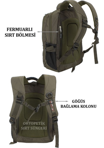 Dc Meilun Unisex Sırt Çanta Darbe Emici Sırt Desteği Laptop Bölmeli Su Geçirmez Kumaş fırsatları