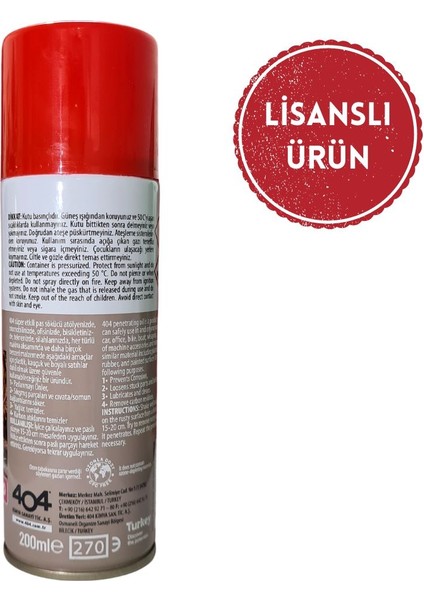 Pas Sökücü 200 ml