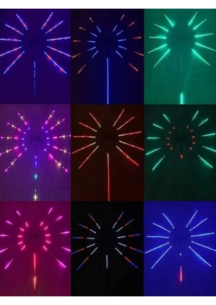 Bluetoothlu USB Gökkuşağı LED Tv Pc Arkası Çok Renkli Rgb Aydınlatma 4 Metre Sese Duyarlı Çok Modlu modelleri