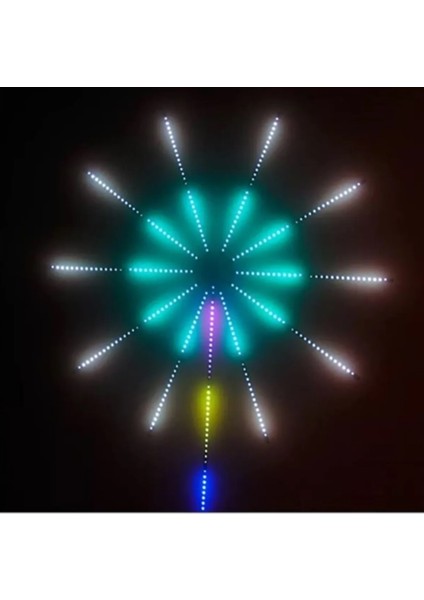 Bluetoothlu USB Gökkuşağı LED Tv Pc Arkası Çok Renkli Rgb Aydınlatma 4 Metre Sese Duyarlı Çok Modlu fırsatları