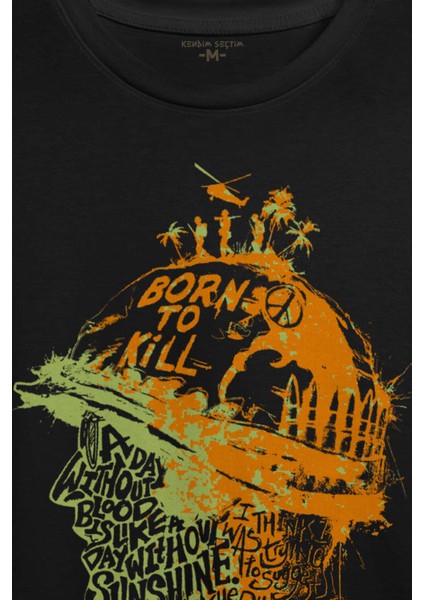 Stanley Kubrick Full Metal Jacket Filmi 1995 Orange Baskılı Tişört T-Shirt fiyatları