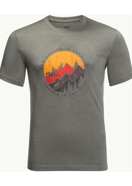 Jack Wolfskin Hiking S/s Erkek T-Shirt