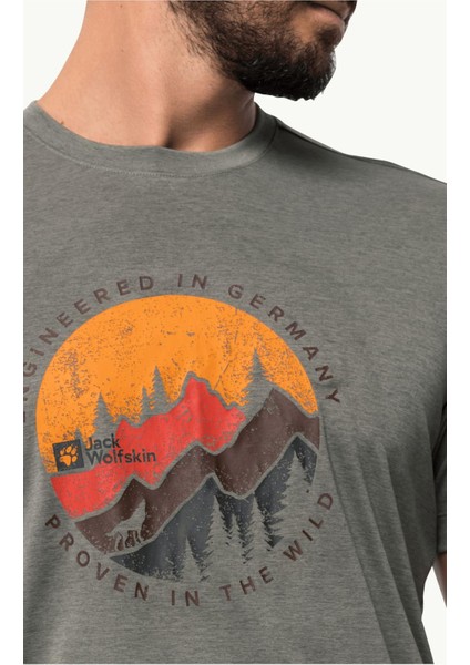 Jack Wolfskin Hiking S/s Erkek T-Shirt