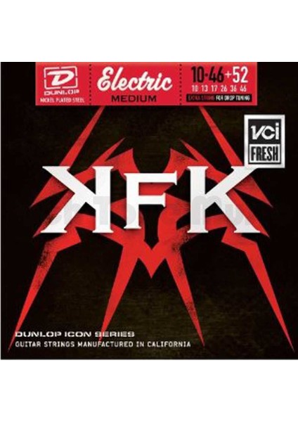 KKN1052 Kerry King Icon Series 7 Telli Elektro Gitar Teli (10-46 +52)