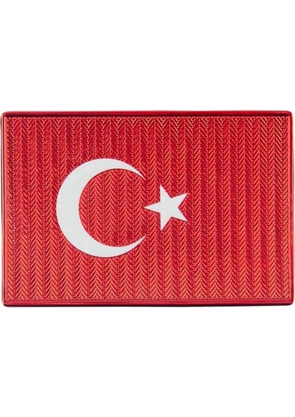 Türk Bayrağı Kol Arması Yeni 3 Boyutlu