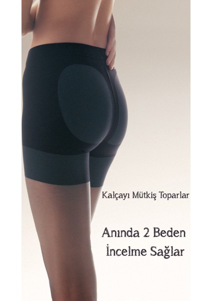 Anında Şekillendirici Toparlayıcı Müthiş Push-Up Etkili Şekillendirici Korse Külotlu Çorap modelleri