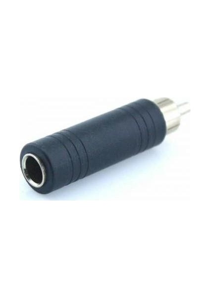 6.3 mm Dişi Erkek Rca Çevirici Amfi Jack Rca Çevirici