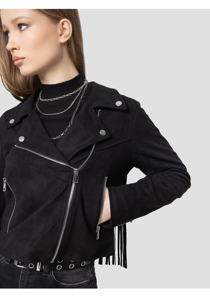 Regular Fit Kadın Mont modelleri