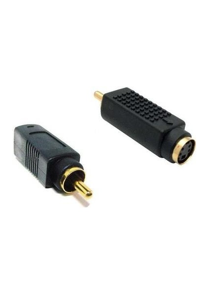 Rca Svideo Çevirici Rca S-Video Çevirici Rca Dişi Svideo Erkek 1 Adet Fiyatıdır