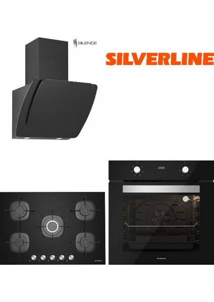 Sılverlıne 3'lü Ankastre Set (BO6502B01-3373 MİSTO-CS5622B01)