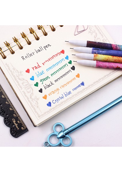 Galaksi Renkli Jel 6 Lı Kalem Seti