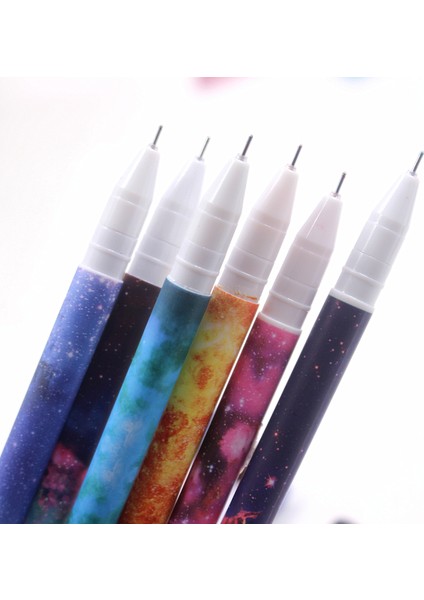 Galaksi Renkli Jel 6 Lı Kalem Seti modelleri