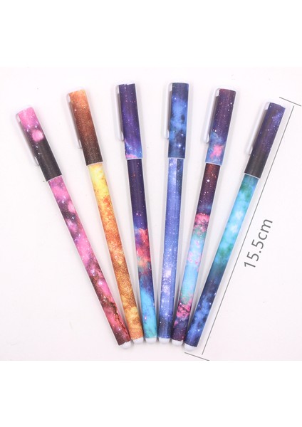 Galaksi Renkli Jel 6 Lı Kalem Seti fırsatları