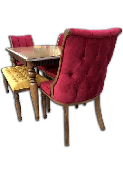 Masa-sandalye ST Fitil Açılır Masa Kapiton Papel Sandalye Ayak Ort Oturum El Yapı modelleri