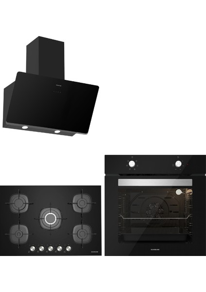 Sılverlıne 3'lü Ankastre Set (BO6501B01-3457 SOHO-CS5622B01)