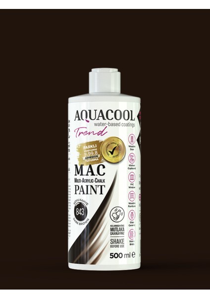 Trend Mac Boya 843 Koyu Kahve