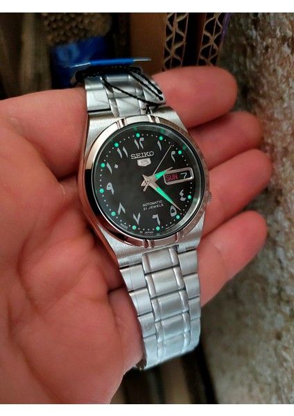 Seıko 5 Arapça Yazılı SNK063J5 Otomatik Erkek Kol Saati Made İn Japan fırsatları