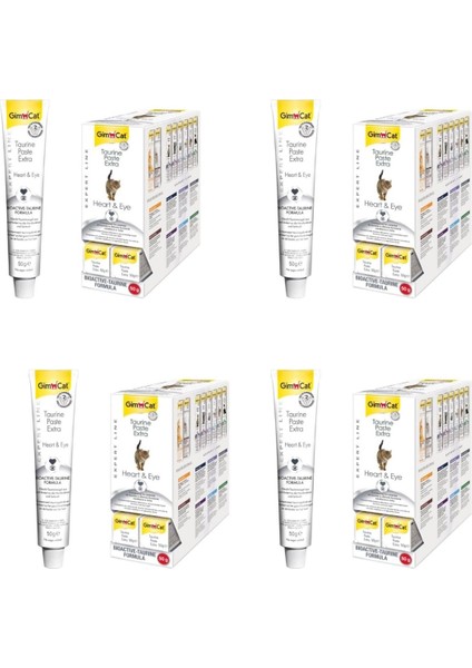 Kedi Macunu Taurin Paste Extra 50GR x 4 Adet