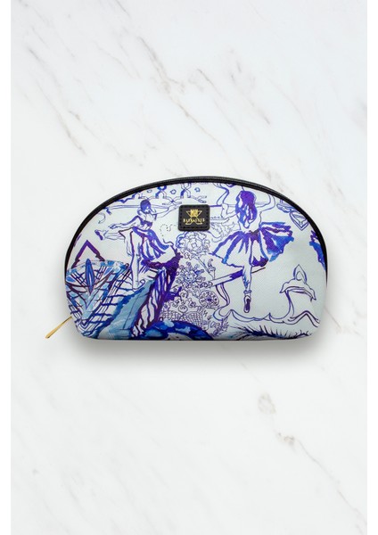Minbag Helen Makyaj Çantası Ballerina Tiles