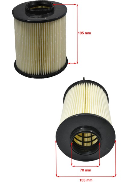 Ford Focus Iı Boru Tip 2004-2012 Hava Filtresi fiyatları