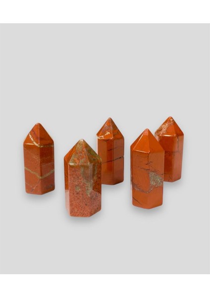 Kazık Model Red Jasper Doğal Taş