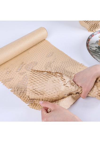 Petek Dolgu Kraft Ambalaj Kağıdı 50 cm x 100 Metre. Doğal ve Geri Dönüştürülebilir Ambalaj. Dogal Ambalaj. fiyatları