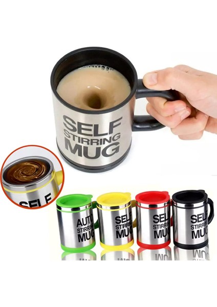 Karİştırıcı Self Mug Kupa Bardak