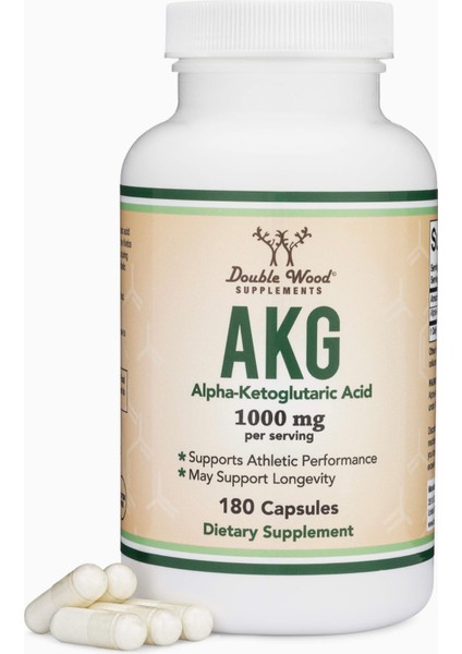 Akg Alpha Ketoglutaric Acid 180 Kapsül