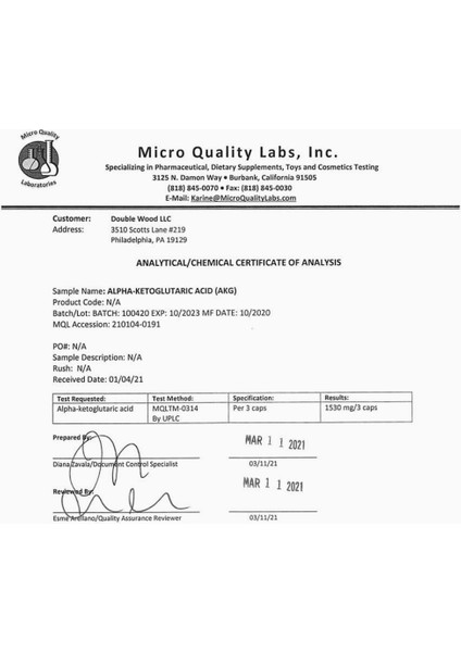 Akg Alpha Ketoglutaric Acid 180 Kapsül