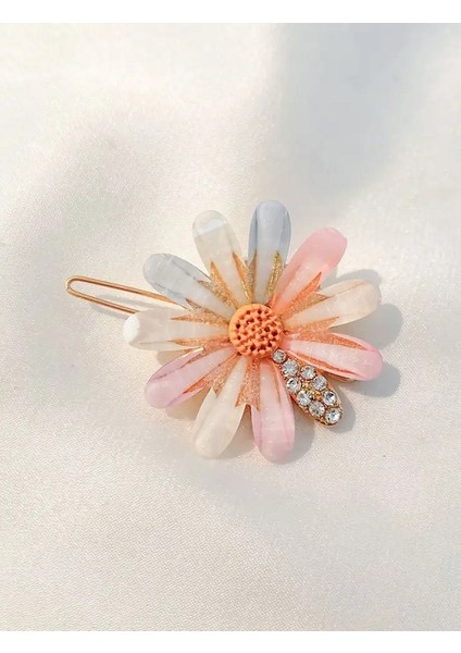 3lü Kalp ve Çiçek Figürlü Zirkon Taşlı Yan Toka Seti fırsatları