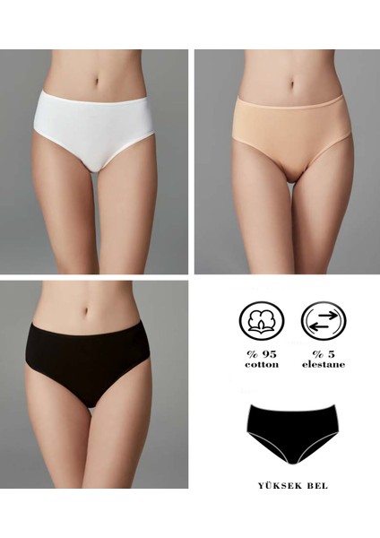 5104KC Bayan 5' Li Yüksek Bel Slip