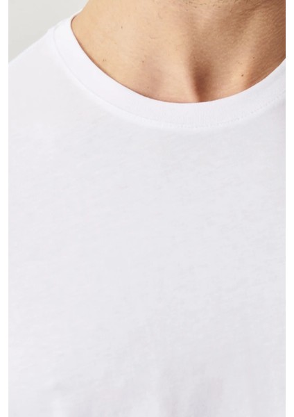 Erkek 3'lü Slim Fit Bisiklet Yaka Pamuk Kısa Kollu Tişört fırsatları