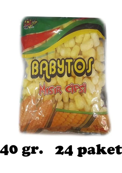 Mısır Cipsi Efsane Lezzet NOSTALJIK90'LI Yıllar 40 gr 24 Adet