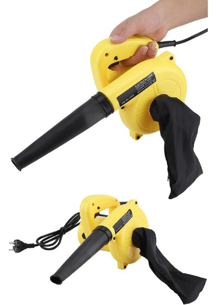 Hava Üfleme Körüğü 600 W Taşınabilir Hava Kompresörü Üfleme ve Emme