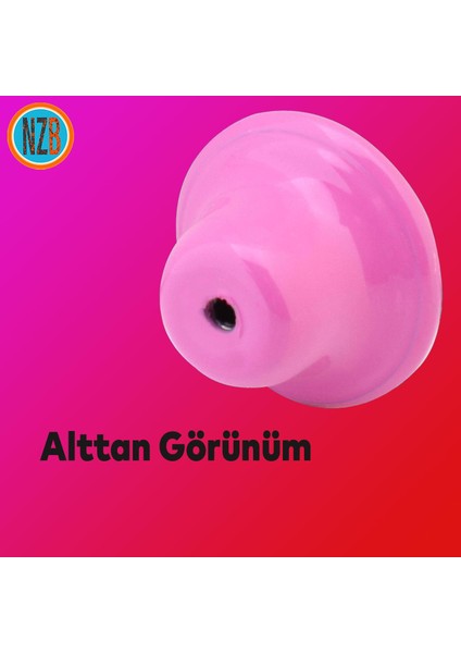 Mobilya Kulp Çekmece Dolap Kapak Kulpu Kulbu Pembe Metal Kulp indirimleri