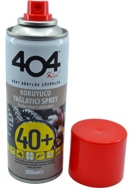 Çok Amaçlı Yağlayıcı Koruyucu Sprey 200 ML 404 40+