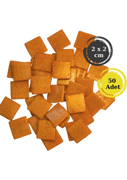 Sanatsal Mozaik Çalışmalarınız Için 20X20 mm (2x2 Cm) Renkli Cam Mozaik Taşı fiyatları