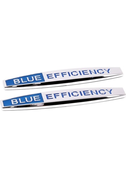 Blue Efficiency Metal Çamurluk Logo Arma Car Logo 2 Adet Arma
